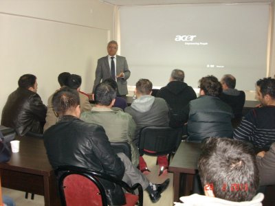 Sivas`da Teknik Nezaretçi Yenileme Eğitimi yapıldı. 