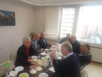 Mart ayı emekli üye toplantısı yapıldı.