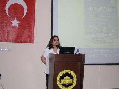 Agrega Önemi ve Üretimi konulu seminer yapıldı.