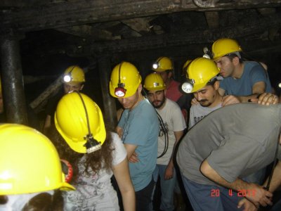 ÖĞRENCİ GRUBU TİRE LİNYİT TEKNİK GEZİSİ