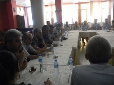 ÖZEL SEKTÖRDE ÇALIŞAN ÜYELERİMİZ İLE TOPLANTI YAPILMIŞTIR