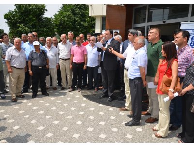 ADANA MAKİNA MÜHENDİSLERİ ODASI`NA YAPILAN SALDIRI İLE İLGİLİ OLARAK BASIN AÇIKLAMASI YAPILDI (09.07.2013)