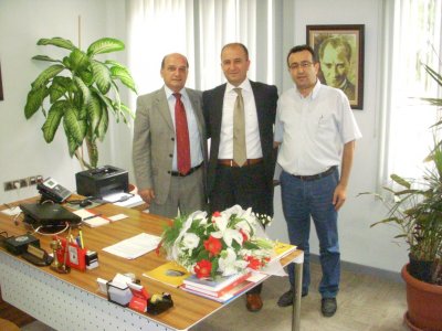 Meslektaşımız Gediz Üniversitesi Mühendislik Mimarlık Fakültesi Dekanı Ziyaret Edildi (02.10.2013)