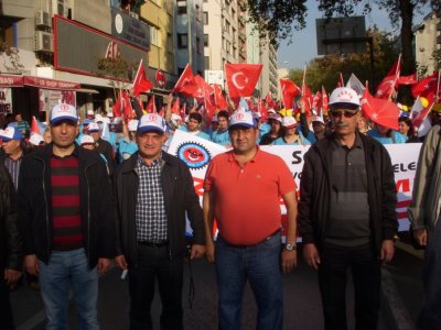 İzmir’de Soma ve Yatağan Maden Emekçileri ile Birlikte Alanlardaydık (08.10.2013)