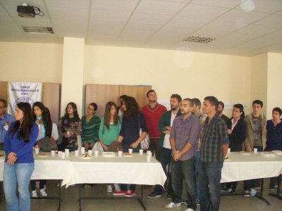 DEÜ 1.Sınıf Maden Mühendisi Öğrencileri ile Tanışma                   ( 10.10.2013)