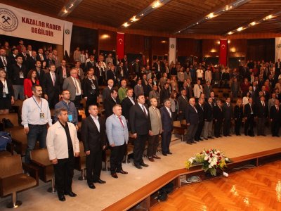 Maden İşletmelerinde İşçi Sağlığı ve İş Güvenliği Sempozyumu Sona Erdi. 