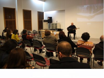 İrfan Ertel Resim Sergisi ve Müzik Dinletisi yapıldı.