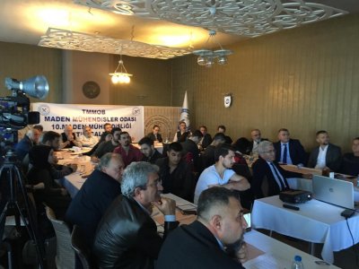 10. MADEN MÜHENDİSLİĞİ EĞİTİMİ ÇALIŞTAYINA KATILDIK (30.11.2019)
