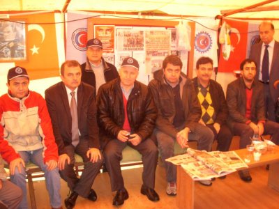 MADEN VE ENERJİ İŞÇİLERİNİN HAKLI MÜCADELESİNE DESTEK VERDİK (04.12.2013)