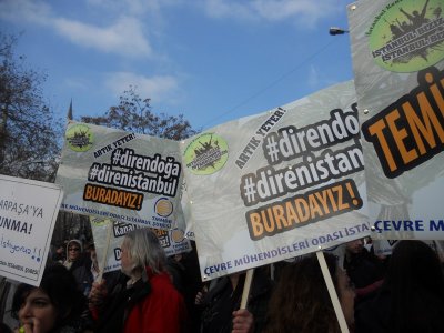 İstanbul Kent Mitingi düzenlendi.