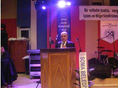 SOMA’DA  MADENCİLER GECESİ KUTLANDI. (13.12.2013)