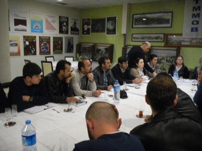ÖZEL SEKTÖRDE ÇALIŞAN MESLEKTAŞLARIMIZLA TOPLANTI