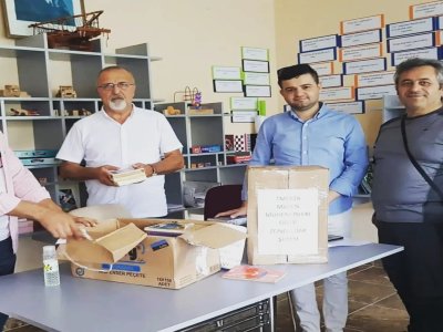 KÜTÜPHANE VE SANAT EVİ AÇILIŞINA KATILDIK