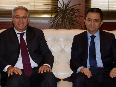 EÜAŞ GENEL MÜDÜRÜ ZİYARET EDİLDİ.