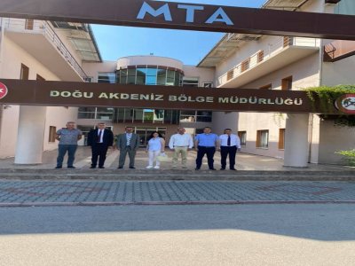 MTA DOĞU AKDENİZ BÖLGE MÜDÜRLÜĞÜ NÜ ZİYARET ETTİK (28.09.2021)