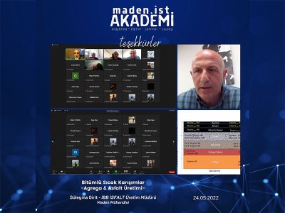 Madenist Akademi #2 Bitümlü Sıcak Karışımlar, Agrega & Asfalt Üretimi Konulu Seminer Düzenlendi
