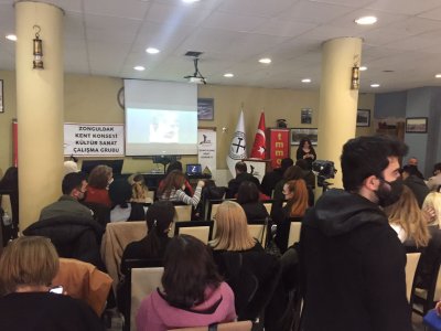 8 MART DÜNYA EMEKÇİ KADINLAR GÜNÜ SUNUM VE DİNLETİ DÜZENLENDİ