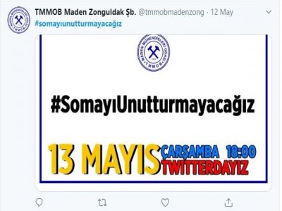 SOMA FACİASININ 6. YILINDA "SOMAYI UNUTMADIK, UNUTTURMADIK"