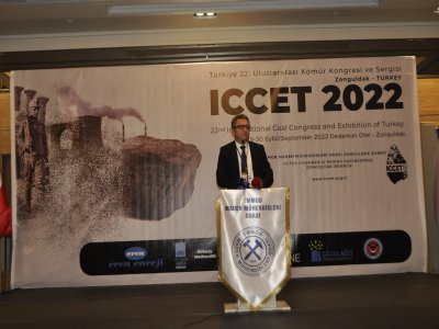 TÜRKİYE 22. ULUSLARARASI KÖMÜR  KONGRESİ VE SERGİSİ AÇILIŞ OTURUMU  İLE BAŞLAMIŞTIR.
