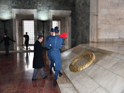 ​​​​​​​4 ARALIK DÜNYA MADENCİLER GÜNÜ ETKİNLİKLERİ ÇERÇEVESİNCE ANITKABİR ZİYARETİNDE BULUNULDU