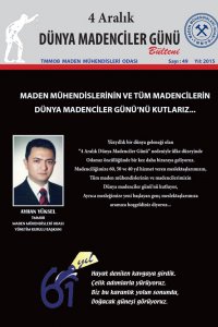 531 DÜNYA MADENCİLER GÜNÜ BÜLTENİ
