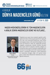 1064 DÜNYA MADENCİLER GÜNÜ BÜLTENİ
