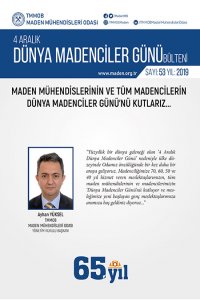 1045 DÜNYA MADENCİLER GÜNÜ BÜLTENİ