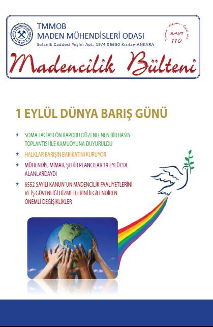524 MADENCİLİK BÜLTENİ