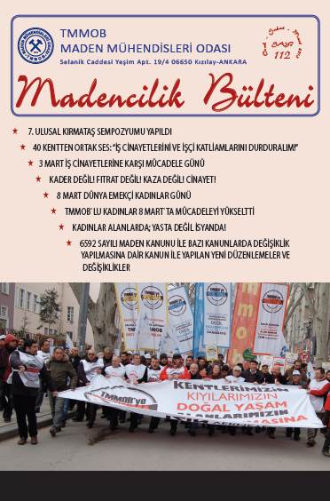 528 MADENCİLİK BÜLTENİ