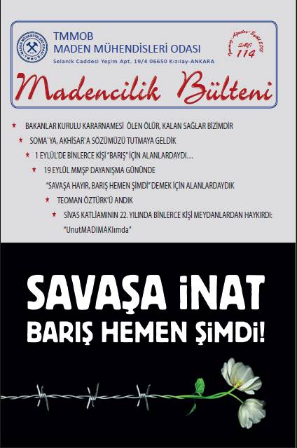 MADENCİLİK BÜLTENİ
