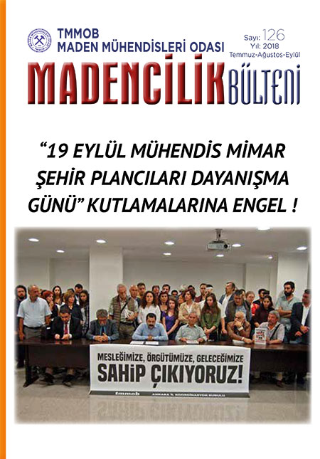 1021 MADENCİLİK BÜLTENİ