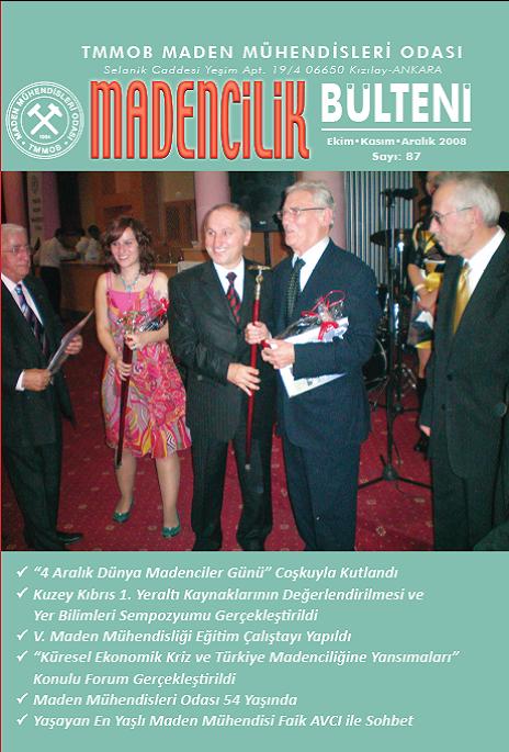 466 MADENCİLİK BÜLTENİ