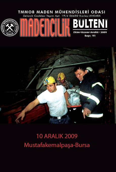 474 MADENCİLİK BÜLTENİ