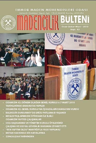 476 MADENCİLİK BÜLTENİ