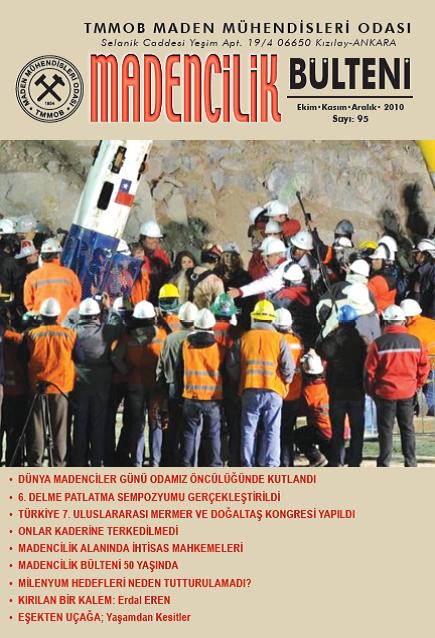 481 MADENCİLİK BÜLTENİ