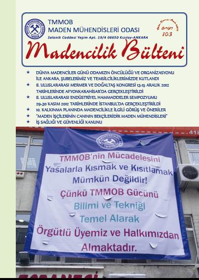 504 MADENCİLİK BÜLTENİ