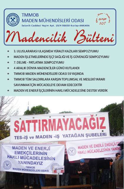 516 MADENCİLİK BÜLTENİ