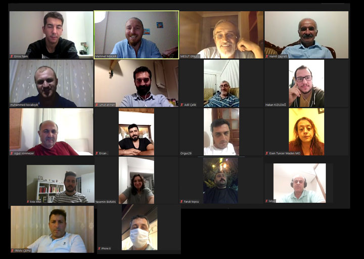 Sakarya Kocaeli Yalova Maden Mühendisleri Toplantısı gerçekleştirildi.