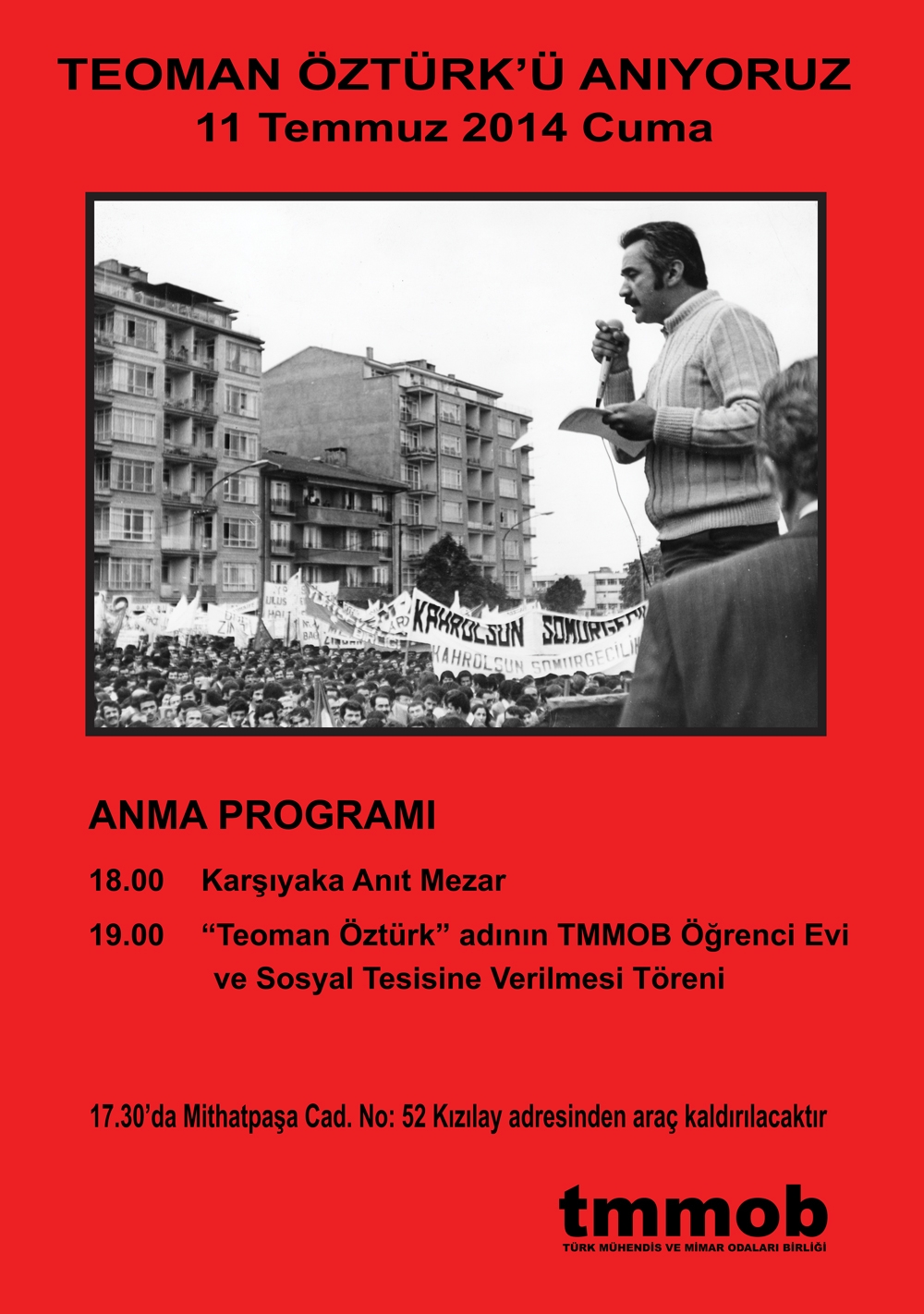 Teoman ÖZTÜRK`ü Anıyoruz.
