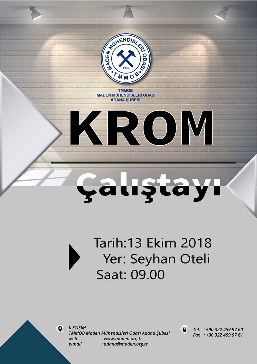 KROM ÇALIŞTAYI ADANA