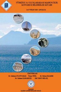 124 TÜRKİYE 24. ULUSLARARASI MADENCİLİK KONGRESİ BİLDİRİLER KİTABI