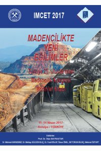 142 TÜRKİYE 25. ULUSLARARASI MADENCİLİK KONGRESİ BİLDİRİLER KİTABI