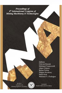 145 6. ULUSLARARASI MADEN MAKİNALARI VE TEKNOLOJİLERİ KONGRESİ BİLDİRİLER KİTABI
