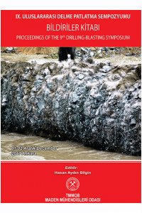 147 IX. ULUSLARARASI DELME PATLATMA SEMPOZYUMU BİLDİRİLER KİTABI