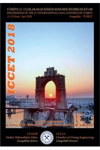 151 TÜRKİYE 21. ULUSLARARASI KÖMÜR KONGRESİ BİLDİRİLER KİTABI