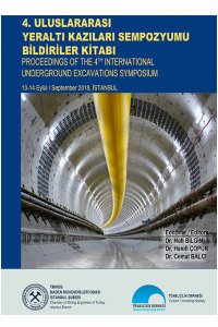 152 4. ULUSLARARASI YERALTI KAZILARI SEMPOZYUMU VE SERGİSİ BİLDİRİLER KİTABI