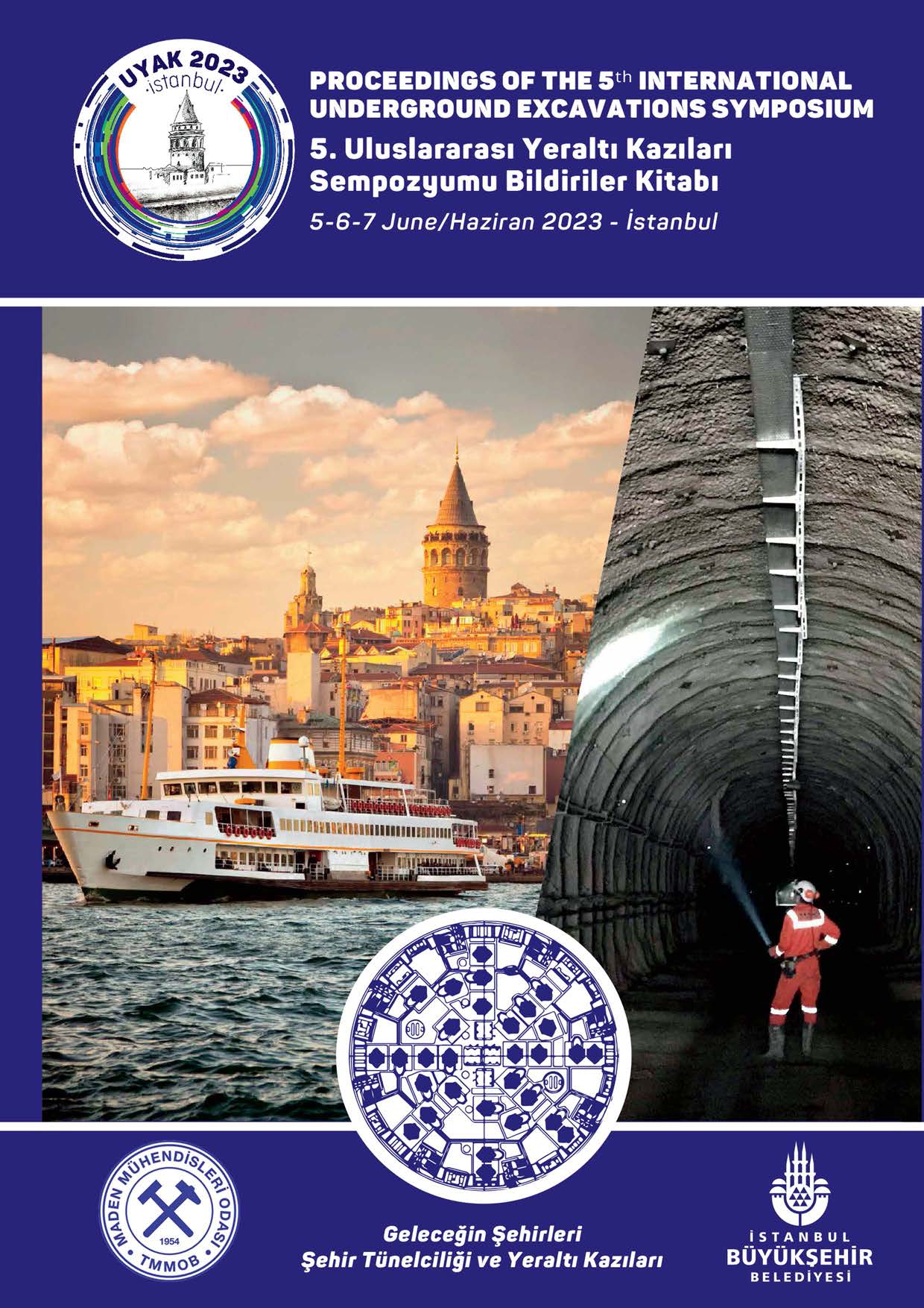 1090 5. ULUSLARARASI YERALTI KAZILARI SEMPOZYUMU BİLDİRİLER KİTABI